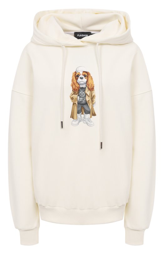 Хлопковое худи Flashin FS25HDOS Кремовый FS25HDOS