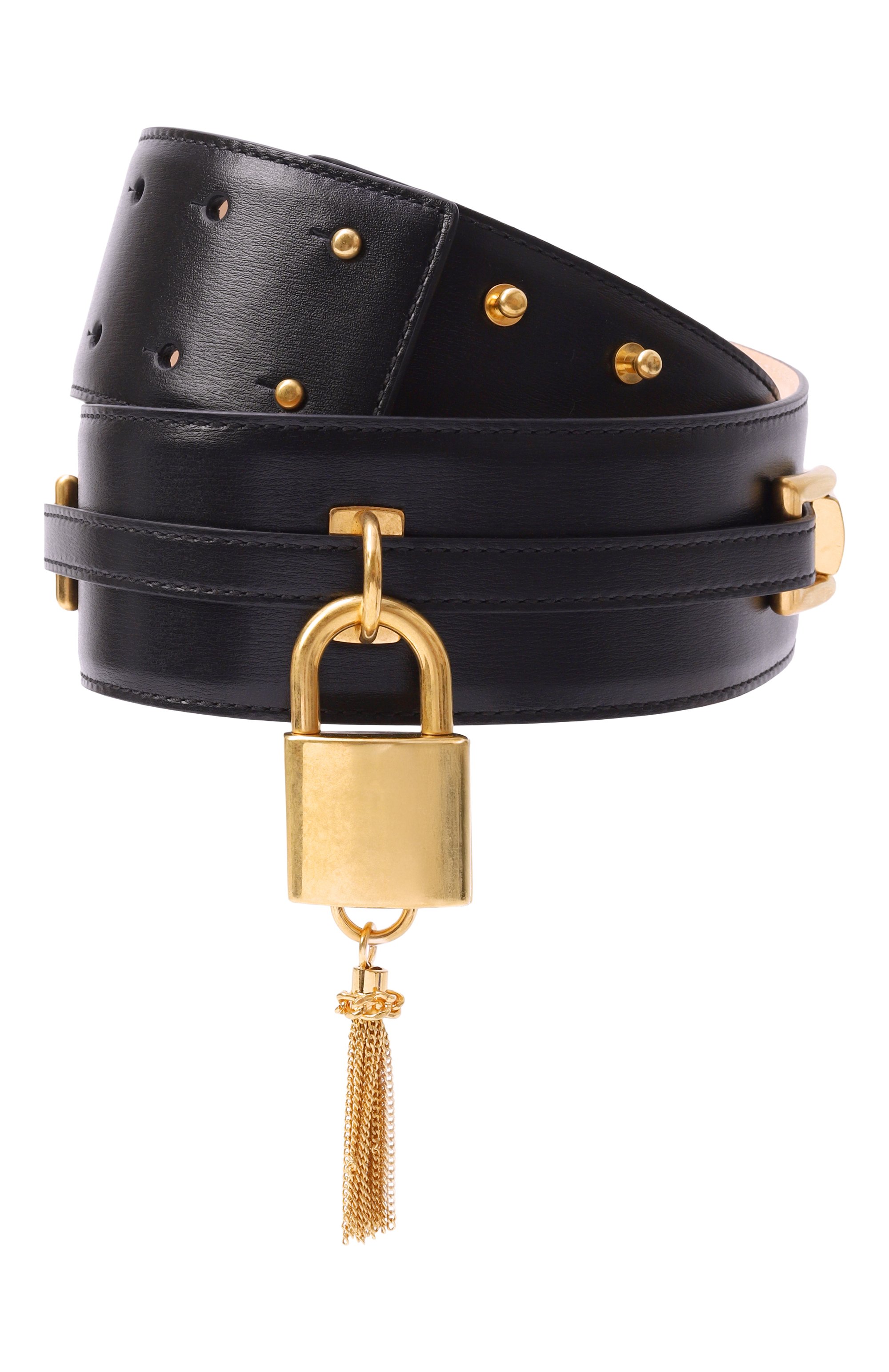 Кожаный ремень BALMAIN, арт. FN1WJ197/LSLX, фото 1