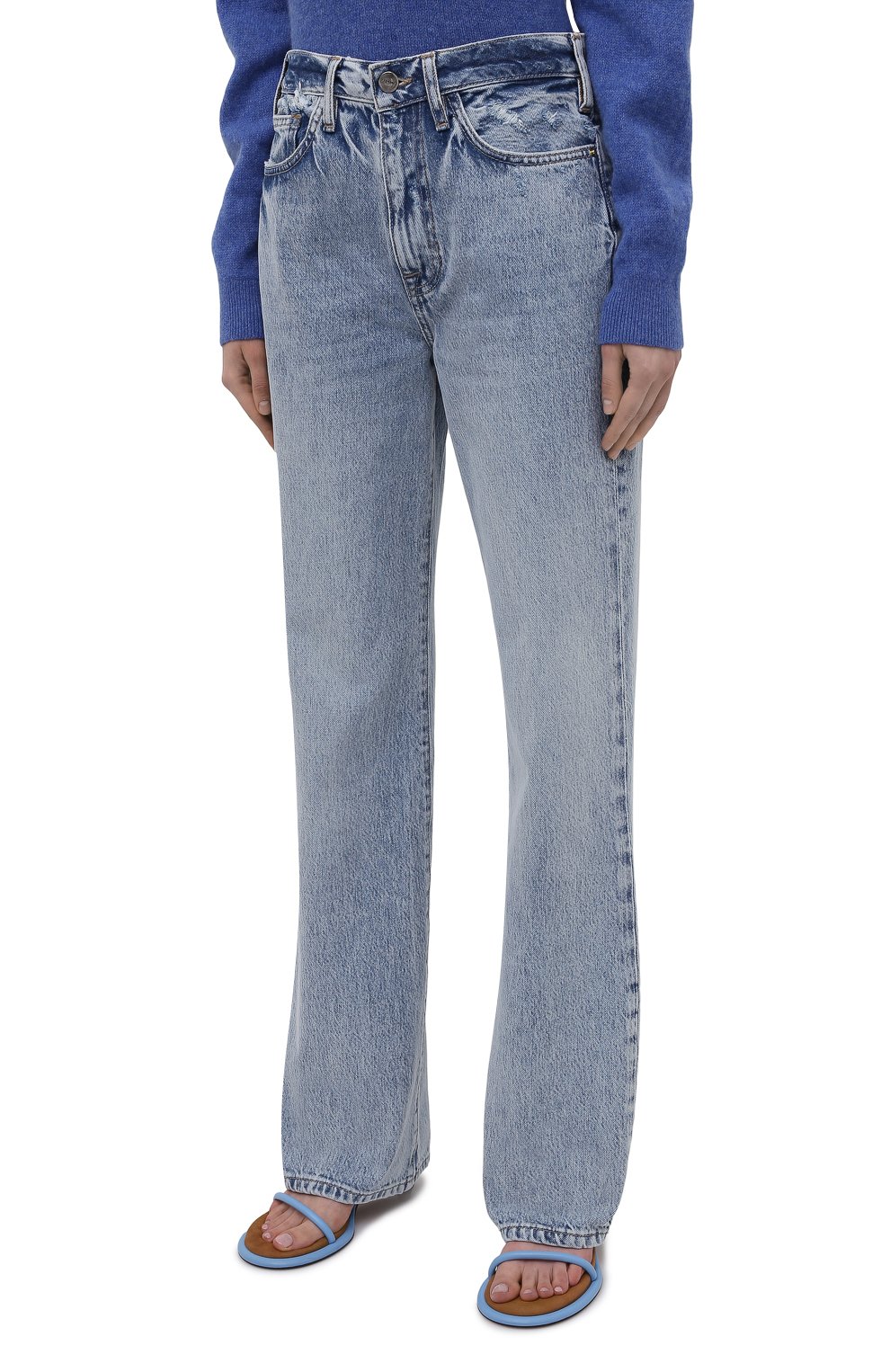 Джинсы FRAME DENIM голубого цвета по цене 27750 руб., арт. LJN385, фото 3 Джинсы FRAME DENIM, арт. LJN385, фото 3