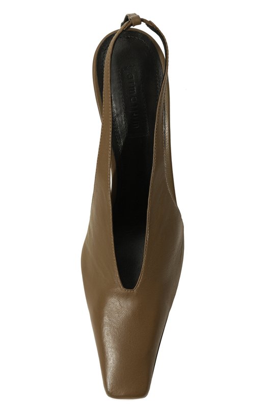 Кожаные туфли Evelina 75 Armarium ARMFWSC03NA01015 Бежевый  ARMFWSC03NA01015 Фото 6