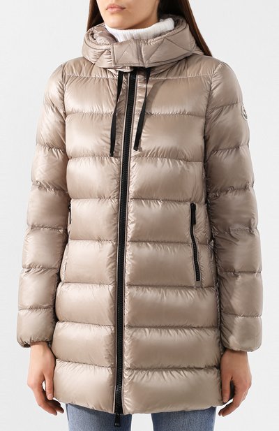 Пуховик moncler suyen MONCLER бежевого цвета по цене 145500 руб., арт. E2-093-49319-49-53052, фото 3 Пуховик moncler suyen MONCLER, арт. E2-093-49319-49-53052, фото 3