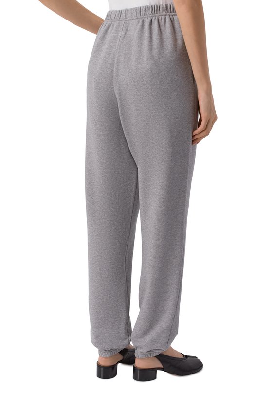 Хлопковые брюки MM6 S52KA0563/M25025 Серый  S52KA0563/M25025 Фото 4