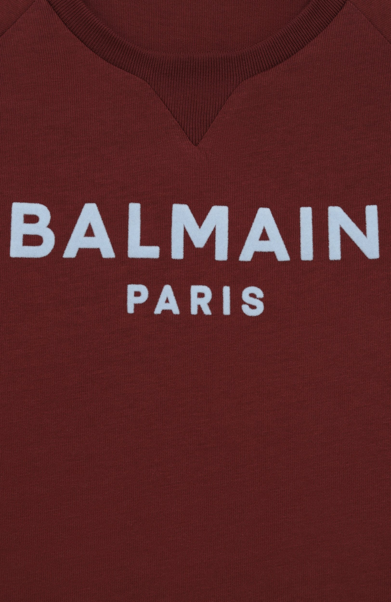 Хлопковая футболка BALMAIN, арт. BZ8I01, фото 3