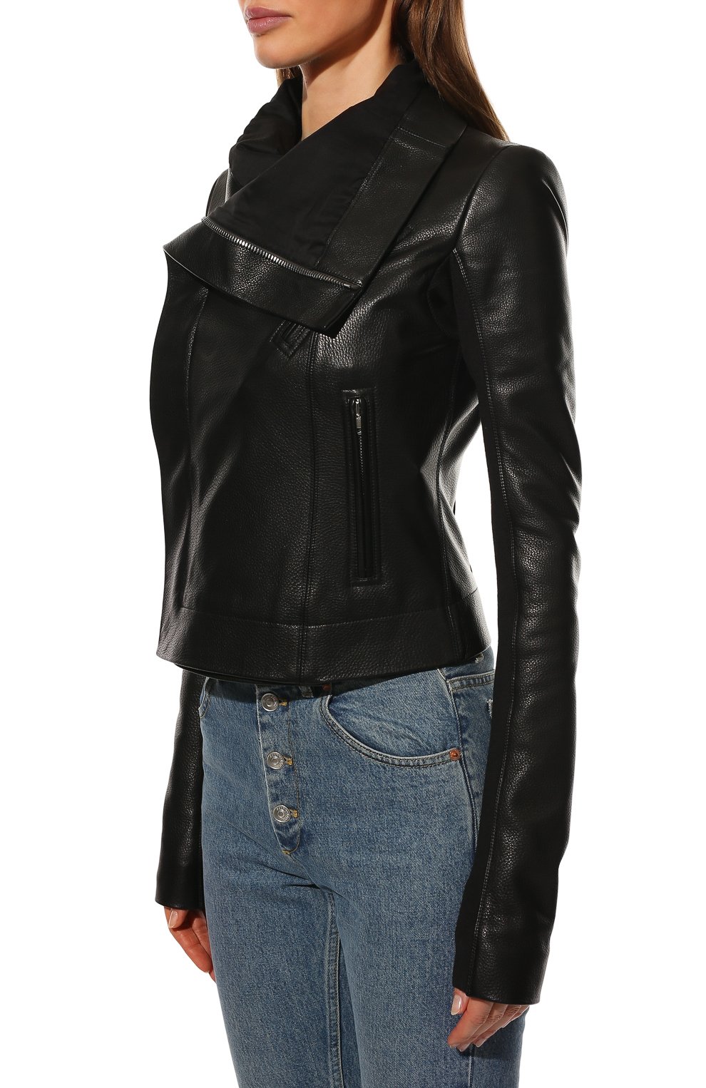 Кожаная куртка RICK OWENS, арт. RP01B4708/LC, фото 3