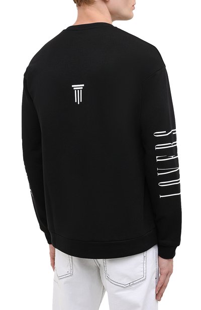 Хлопковый свитшот DIEGO VENTURINO, арт. FW20-DV FLG TEL, фото 4