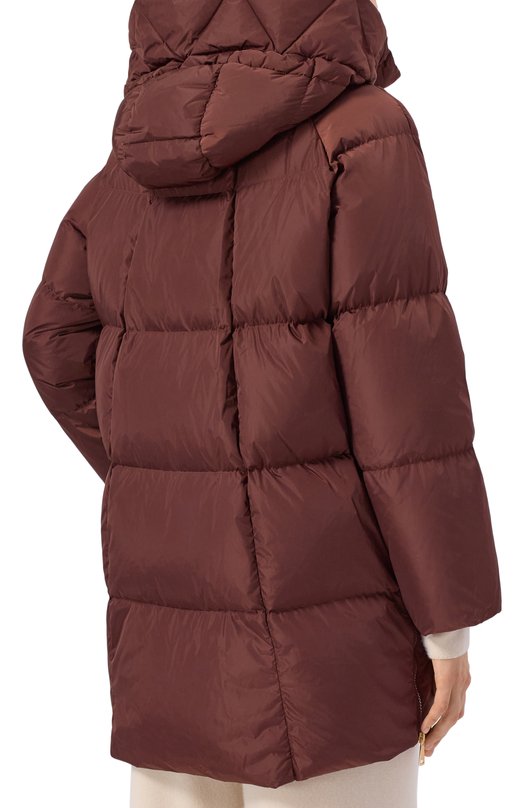 Пуховик Weekend Max Mara NEW BEMB0 Коричневый  NEW BEMB0 Фото 4