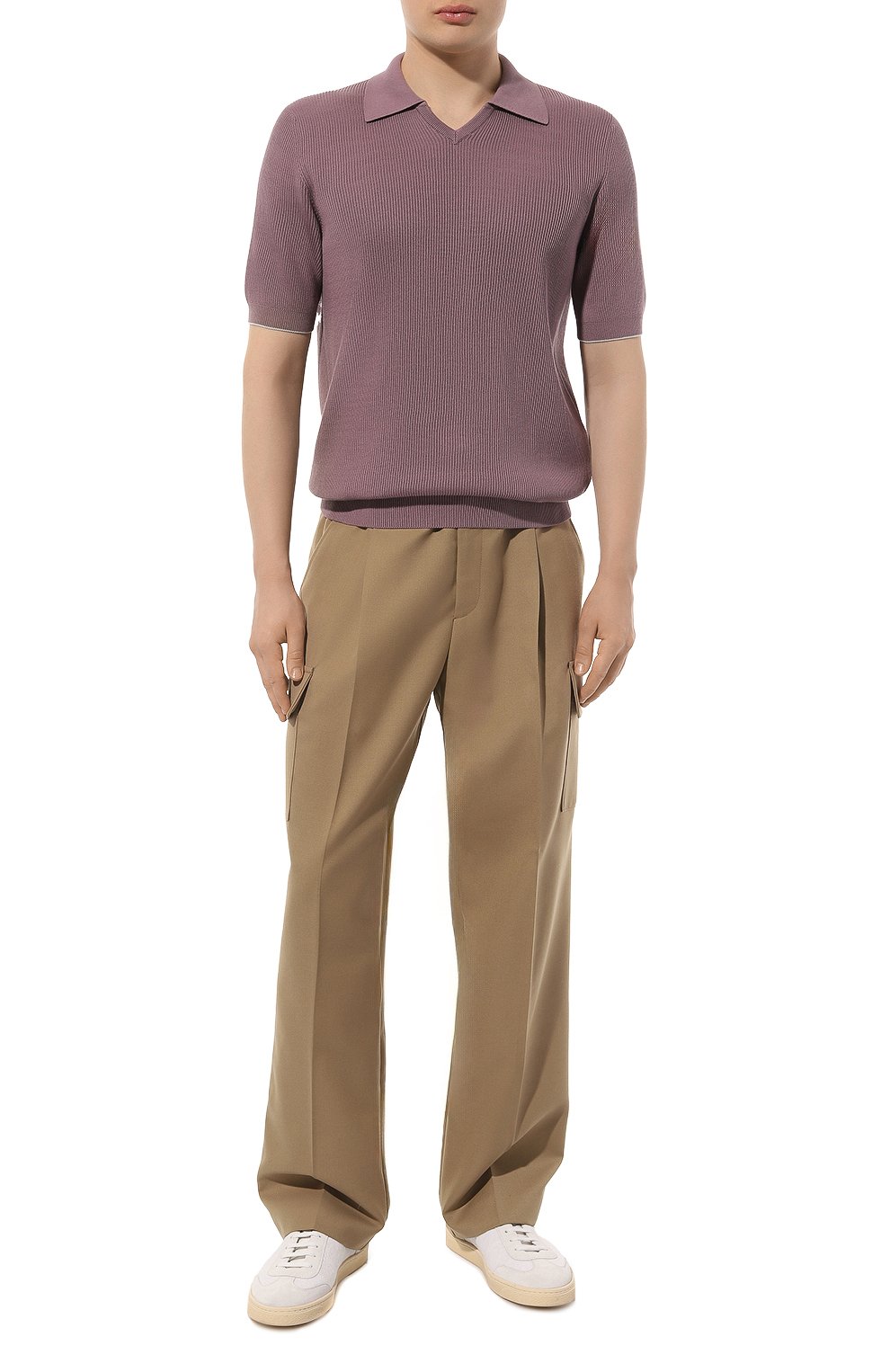 Хлопковое поло BRUNELLO CUCINELLI, арт. M2900B2020, фото 2