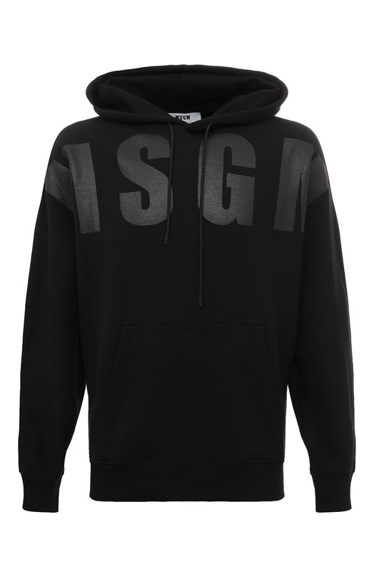 

Хлопковое худи MSGM, Чёрный