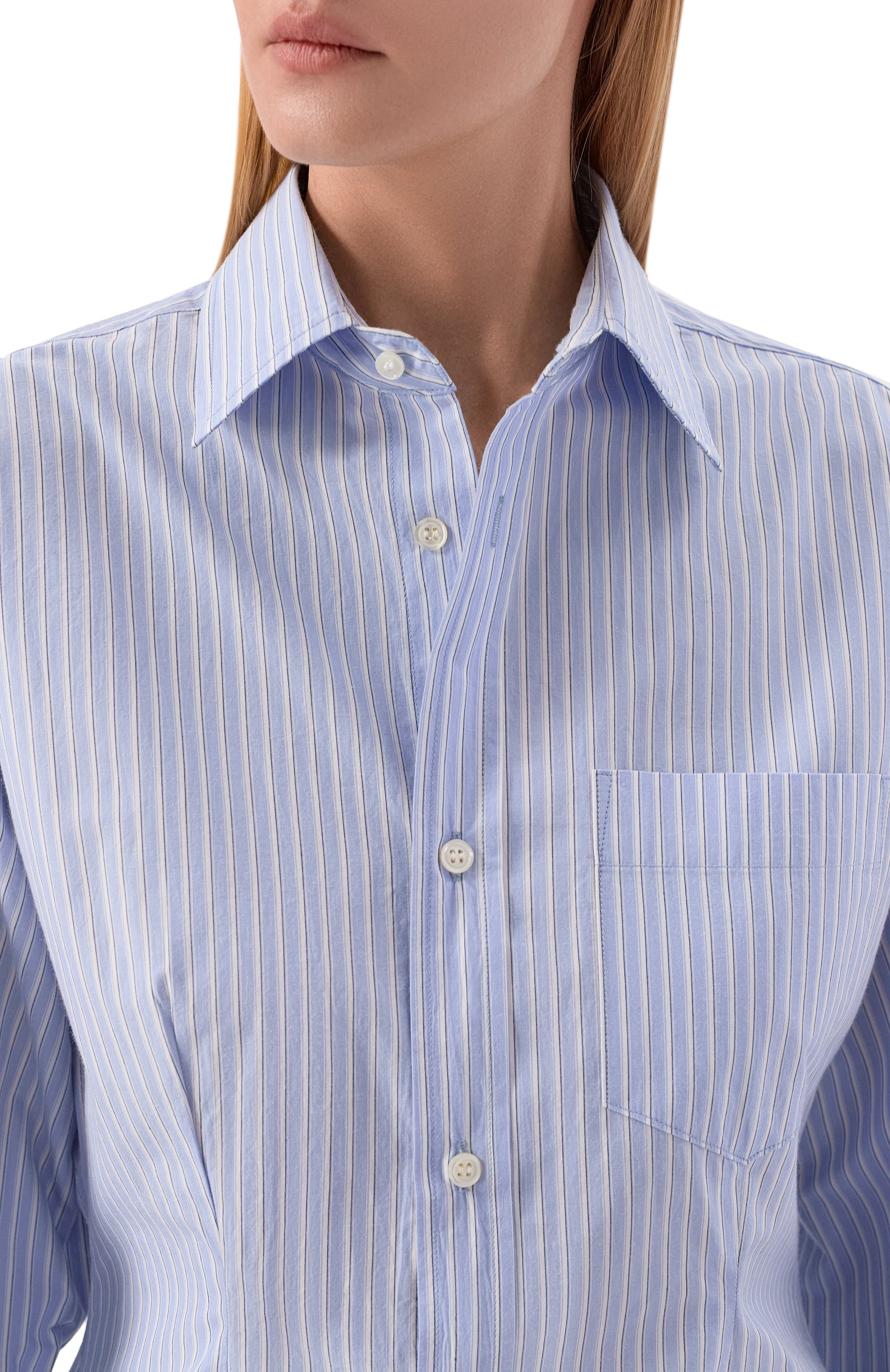 Хлопковая рубашка AGOLDE, арт. A74491939, фото 5