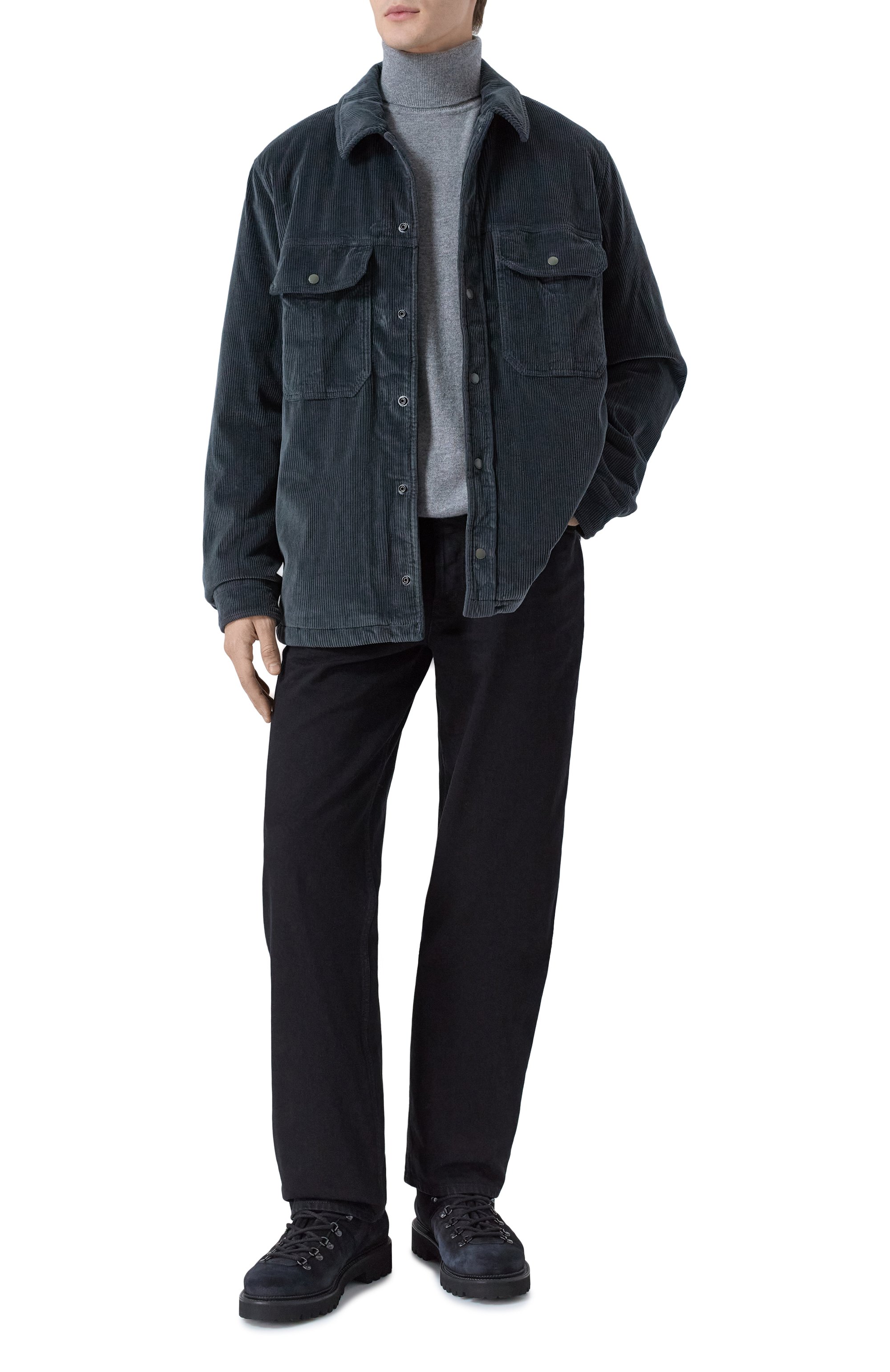 Замшевые ботинки st. moritz MILLE 885 темно-синего цвета по цене 51600 руб., арт. SM0RITZ G0 RAIN_SM0RITM G0 RAIN, фото 2 Замшевые ботинки st. moritz MILLE 885, арт. SM0RITZ G0 RAIN_SM0RITM G0 RAIN, фото 2