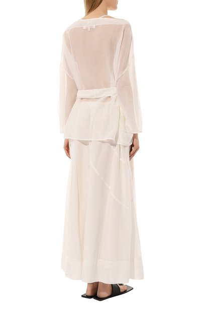 Блузка из хлопка и шелка LILA EUGENIE, арт. 2513, фото 4