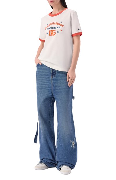 Хлопковая футболка DOLCE & GABBANA, арт. F8N08T/GDDNG, фото 2