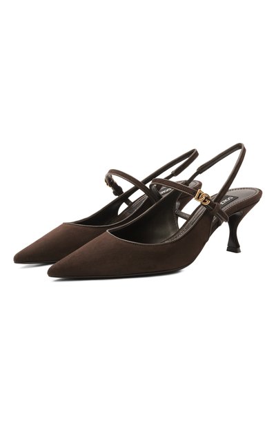 Женские замшевые туфли new cardinale 60 DOLCE & GABBANA, арт. CG1068/AQ134