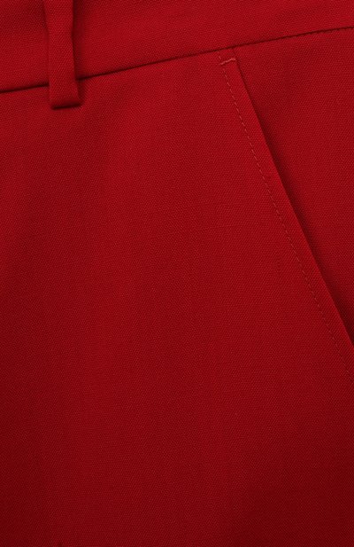 Шерстяные джоггеры GUCCI красного цвета по цене 46900 руб., арт. 591569 XWAHE, фото 3 Шерстяные джоггеры GUCCI, арт. 591569 XWAHE, фото 3