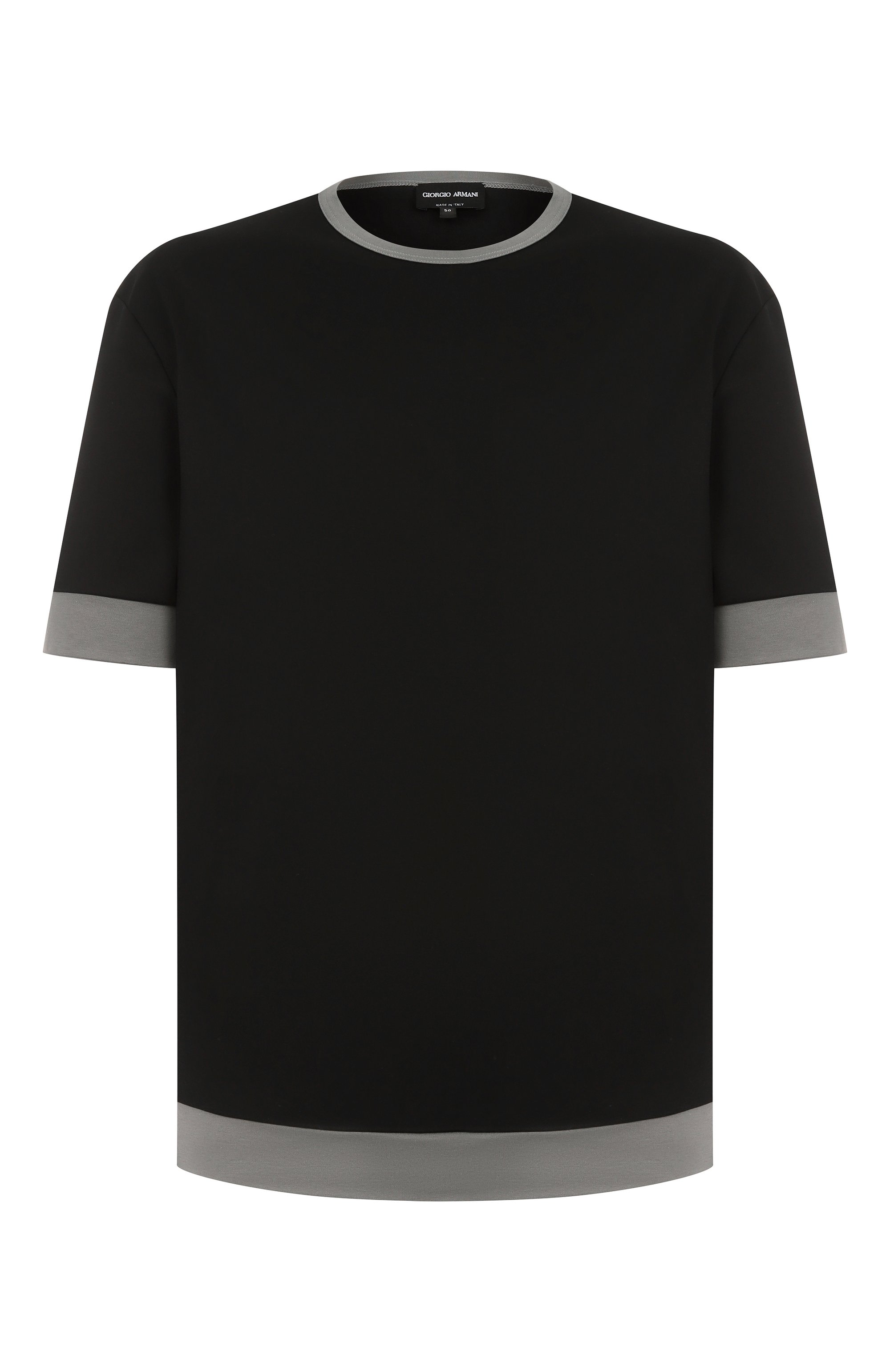 Хлопковая футболка GIORGIO ARMANI, арт. GM001948/TE10333, фото 1