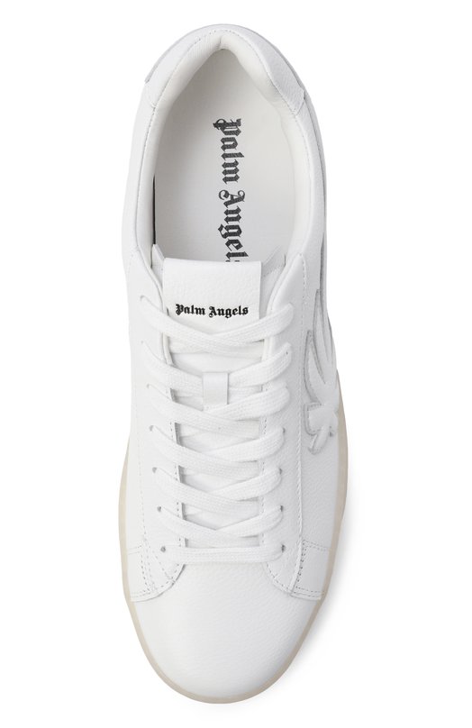 Кожаные кеды Palm Tennis Palm Angels PMIA111S26LEA002 Белый  PMIA111S26LEA002 Фото 5