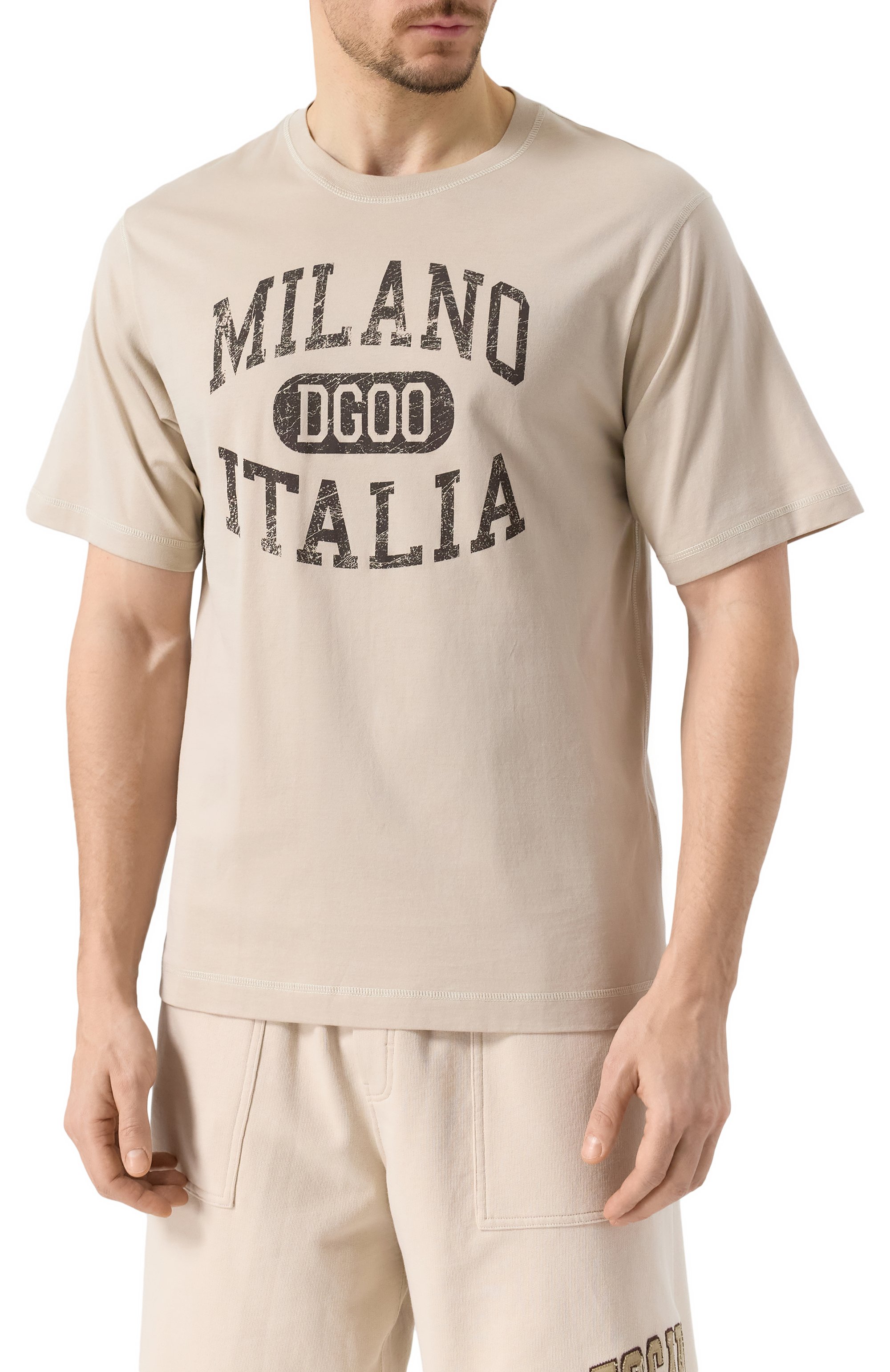 Хлопковая футболка DOLCE & GABBANA, арт. G8PN9T/G7NPV, фото 3