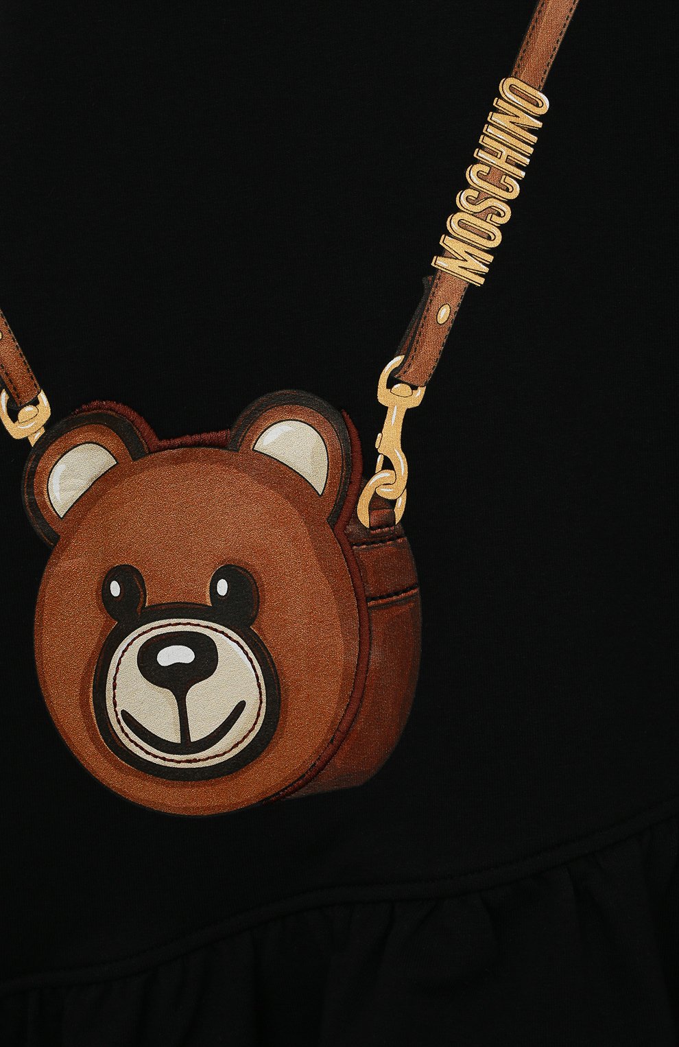 Хлопковое платье MOSCHINO, арт. HDV0C0/LDA16/10A-14A, фото 3