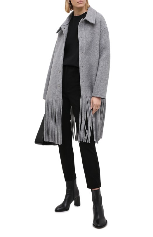 Кожаные брюки SPRWMN Чёрный, фото 2