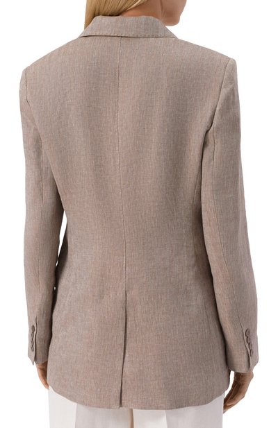 Льняной жакет MAX MARA STUDIO, арт. TES0, фото 4