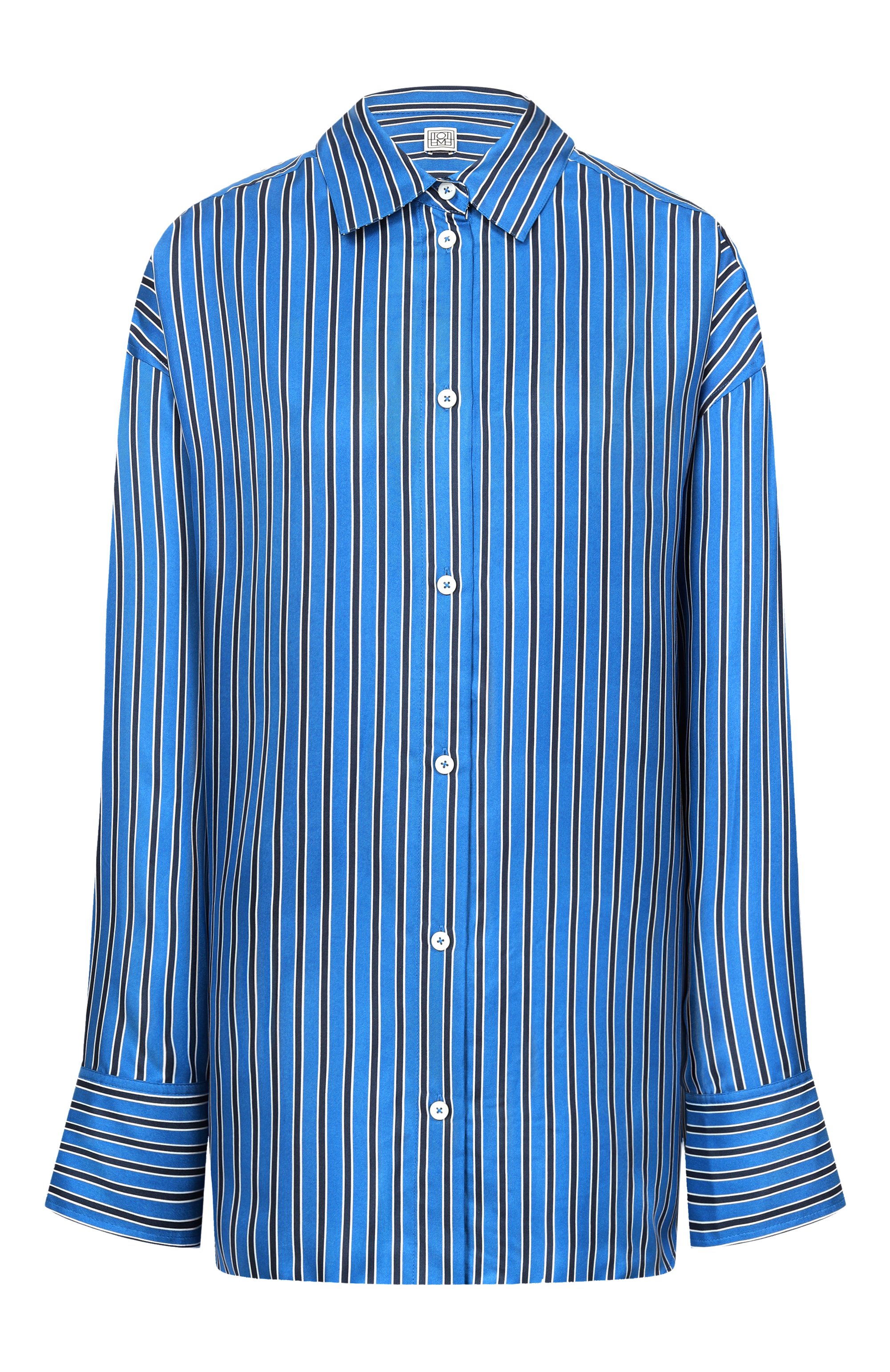 Шелковая рубашка TOTEME, арт. 261-WRT0700-FB0553, фото 1