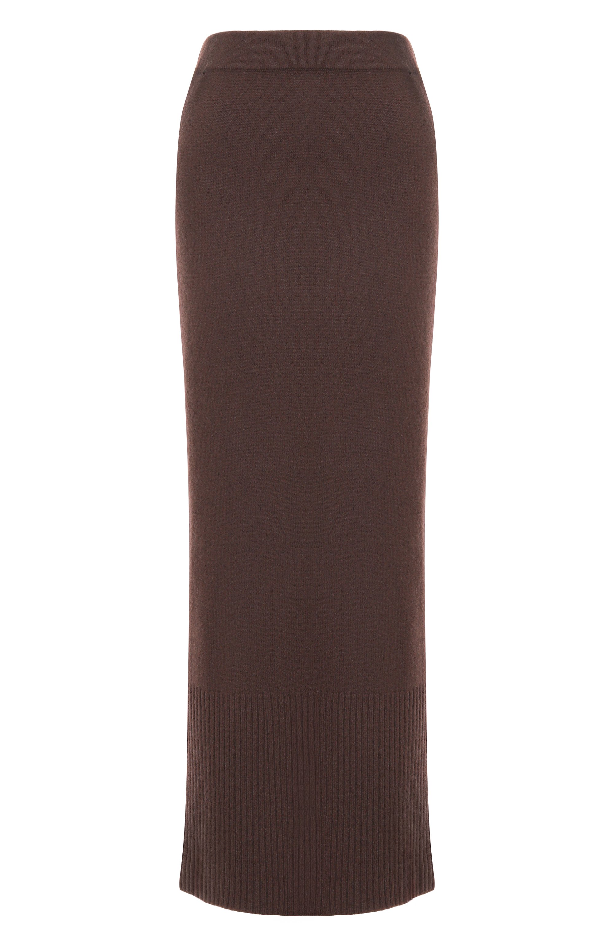 Кашемировая юбка FTC коричневого цвета по цене 55750 руб., арт. 10000-0240, фото 1 Кашемировая юбка FTC, арт. 10000-0240, фото 1