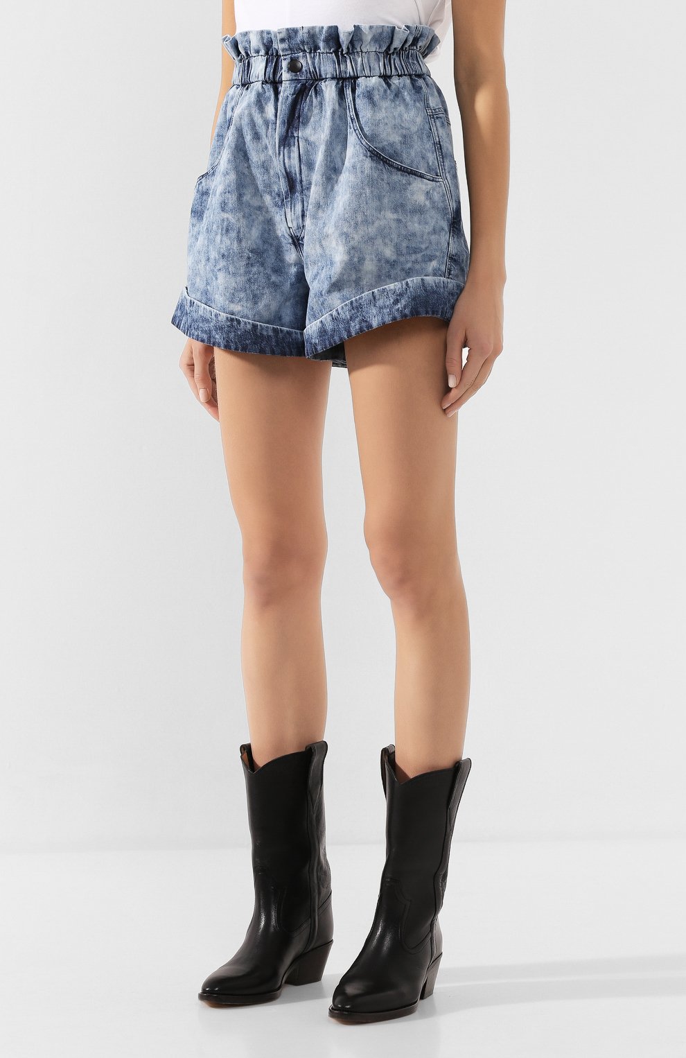 Джинсовые шорты ISABEL MARANT ETOILE, арт. SH0314-20P022E/ITEA, фото 3