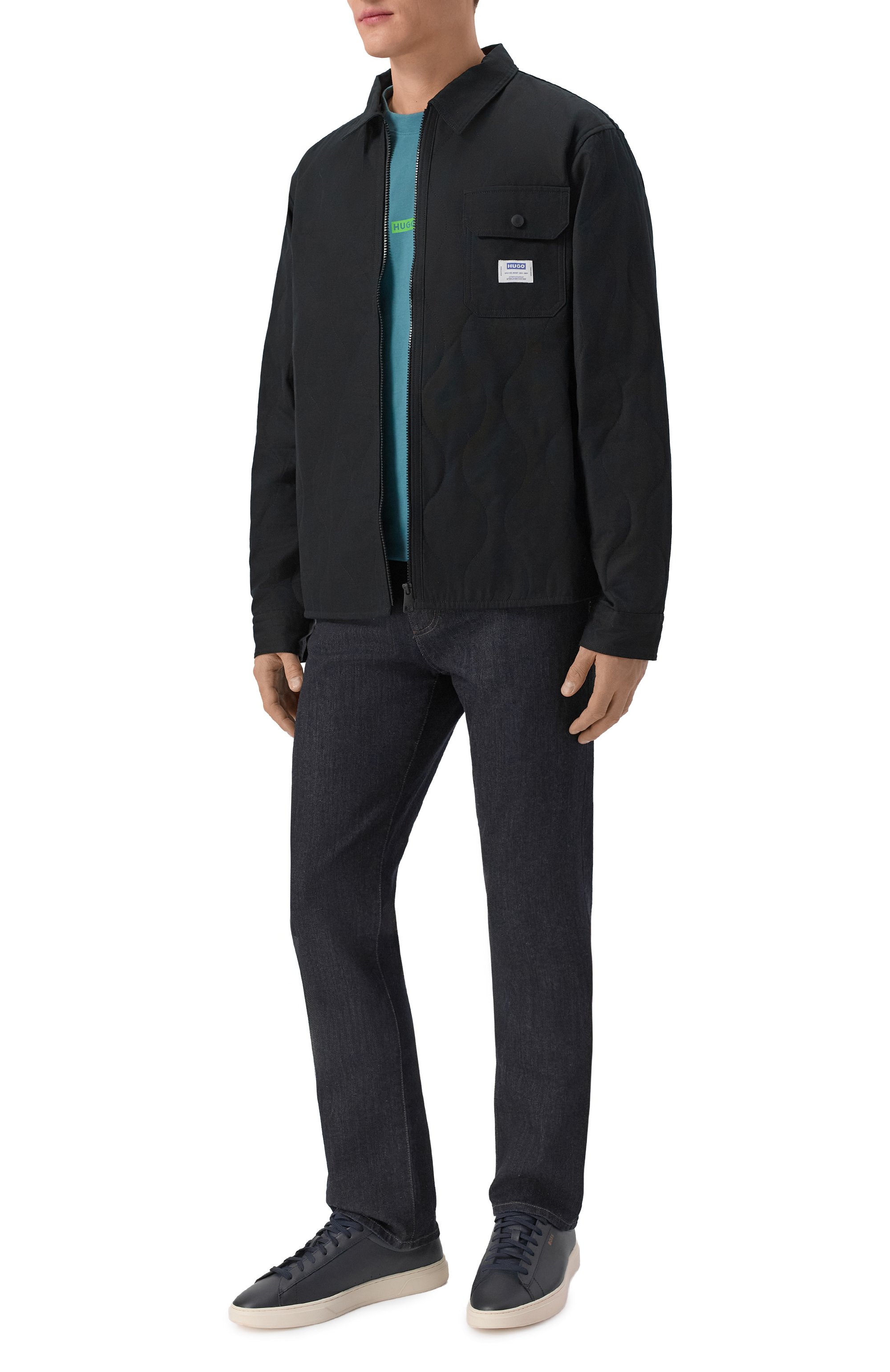 Хлопковая куртка HUGO BLUE, арт. 50555399, фото 2