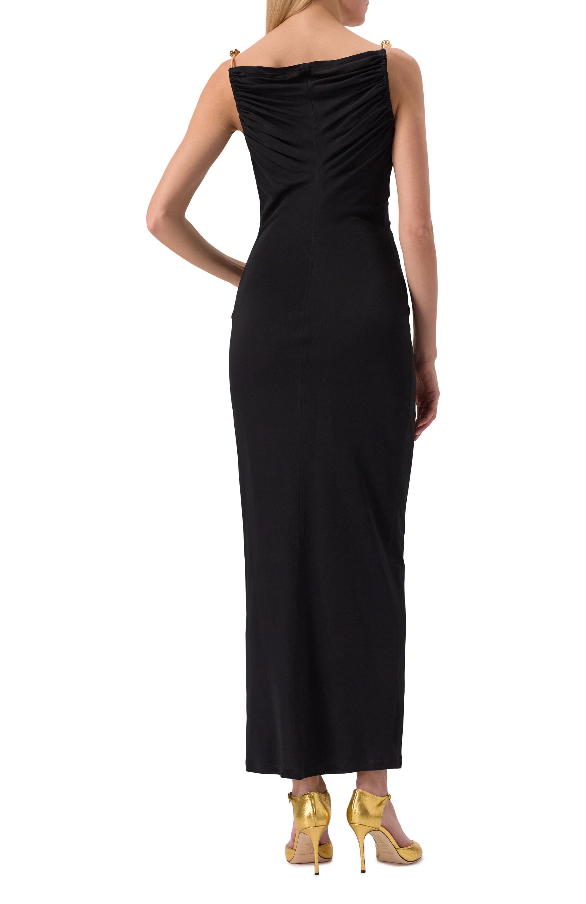 Платье из вискозы BOTTEGA VENETA, арт. 789955 V4FB0, фото 4