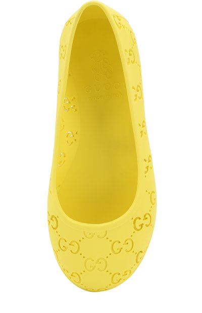 Резиновые балетки с перфорацией GUCCI, арт. 311608/J8700, фото 4