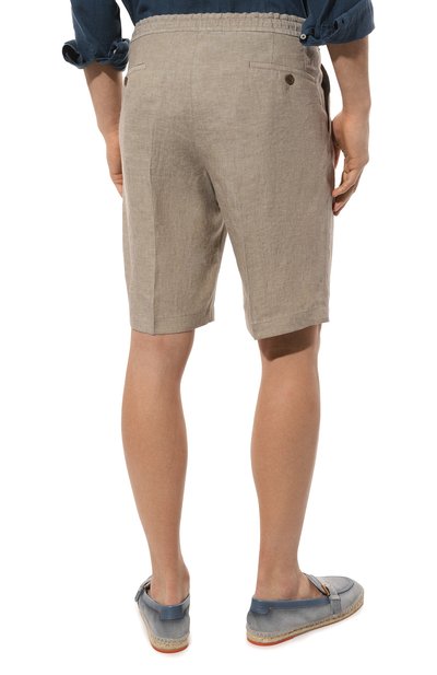 Льняные шорты CORNELIANI, арт. 914L20-3114157, фото 4