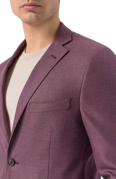 Пиджак из шелка и шерсти CORNELIANI, арт. 27X002/2718288, фото 5