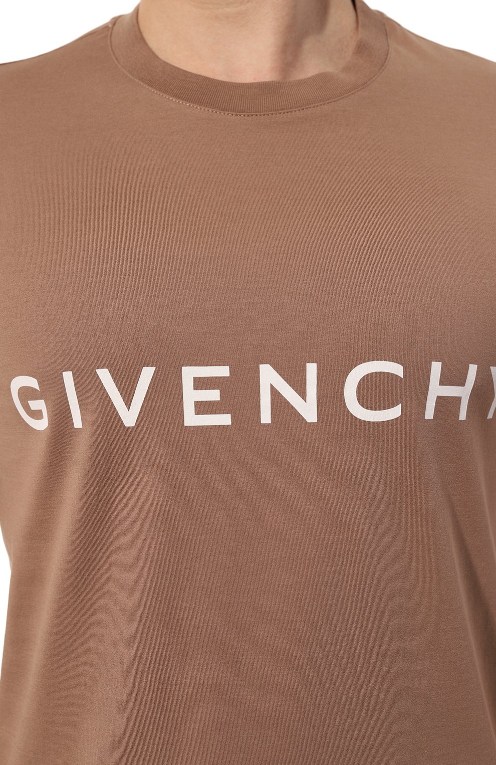 Хлопковая футболка GIVENCHY, арт. BM716G3YAC, фото 5