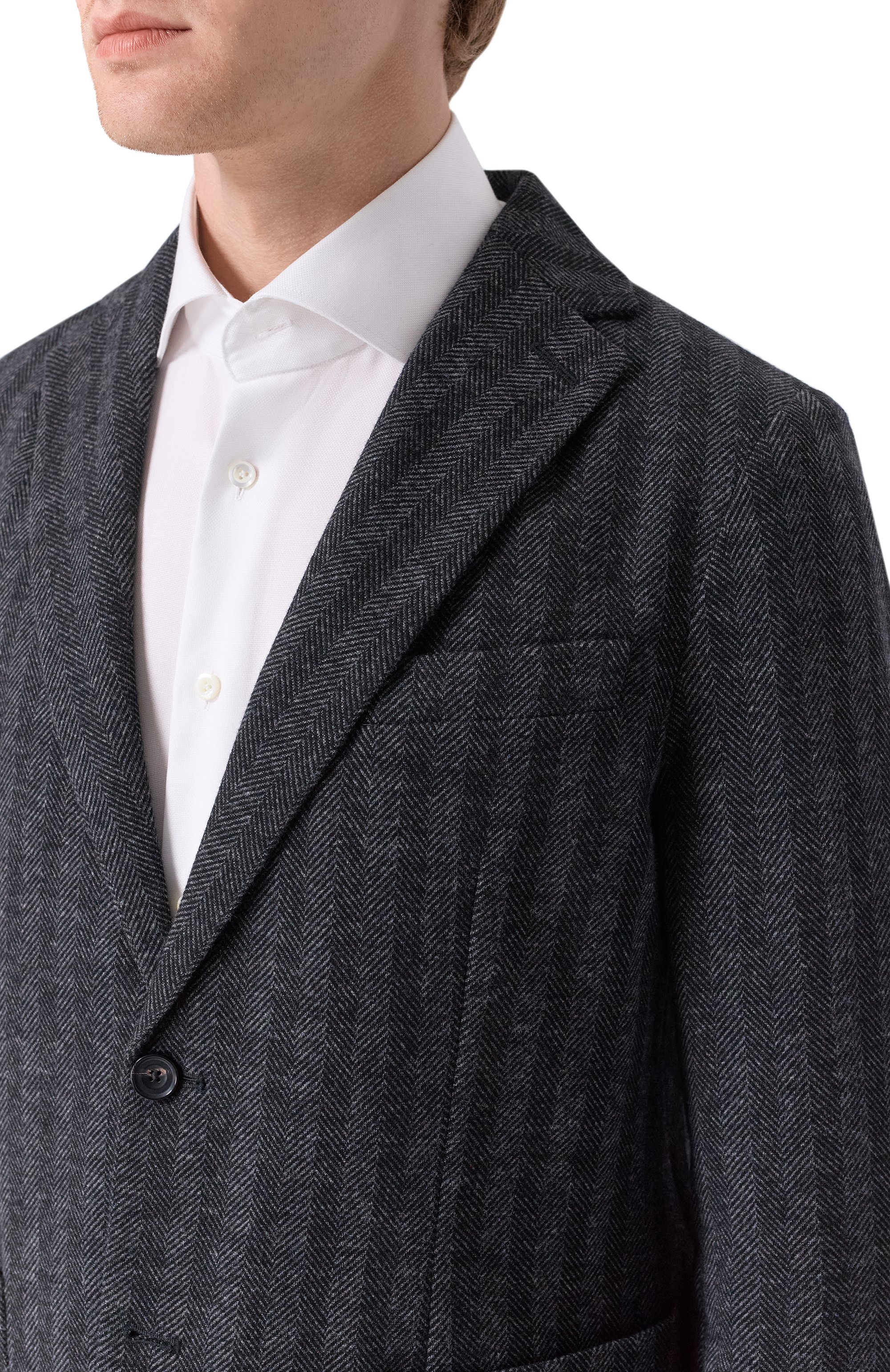 Пиджак из шерсти и хлопка CIRCOLO 1901, арт. CN5061, фото 6