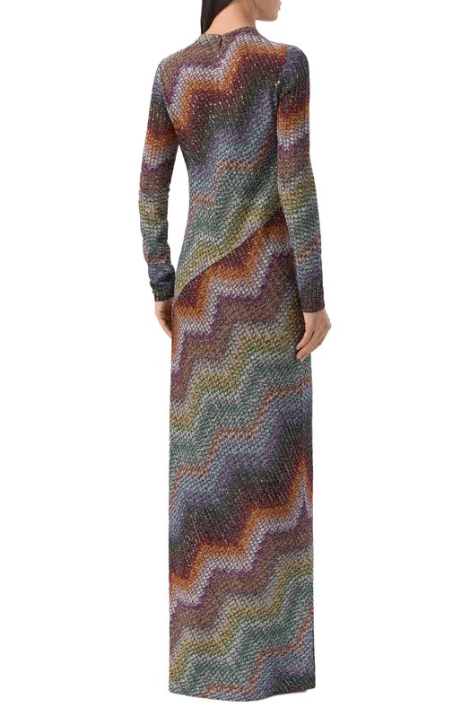 Платье с отделкой пайетками Missoni DS26SG04/BC005Y Разноцветный  DS26SG04/BC005Y Фото 3