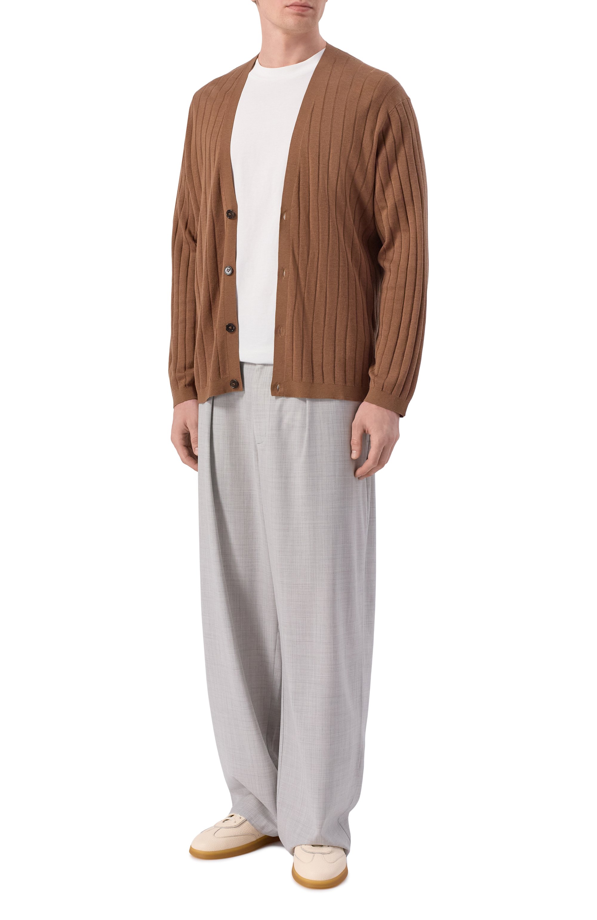 Кардиган из шелка и хлопка 12 STOREEZ, арт. 138258, фото 2