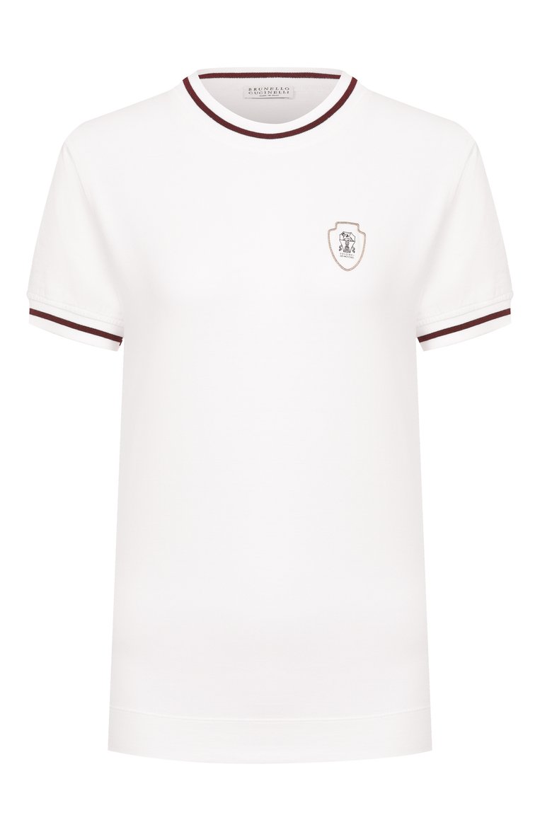 Хлопковая футболка BRUNELLO CUCINELLI, арт. M0T81VD110, фото 1