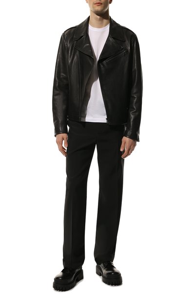 Кожаные ботинки BALENCIAGA, арт. 589338/WA960, фото 2