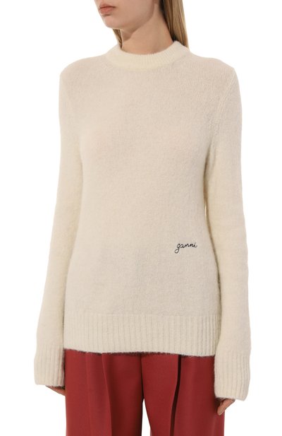 Шерстяной свитер GANNI, арт. K2104, фото 3