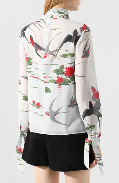 Шелковая блузка REDVALENTINO, арт. SR0ABC00/4HN, фото 4