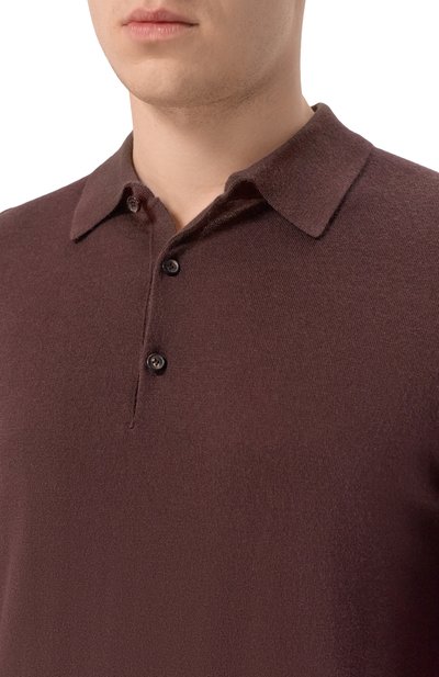 Поло из шерсти и кашемира BOGNER, арт. 88411325, фото 5
