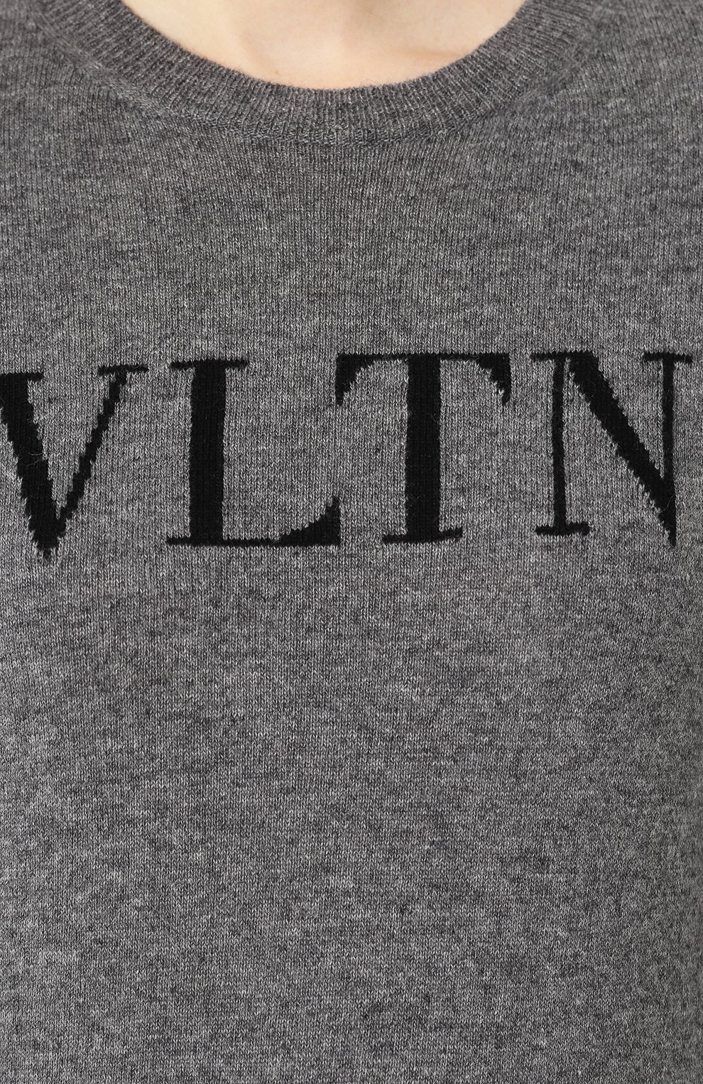 Пуловер из смеси шерсти и кашемира с логотипом бренда VALENTINO, арт. QB3KC10546T, фото 5