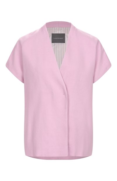 Женский жилет изо льна и вискозы LORENA ANTONIAZZI, арт. E2534GI08A/3347