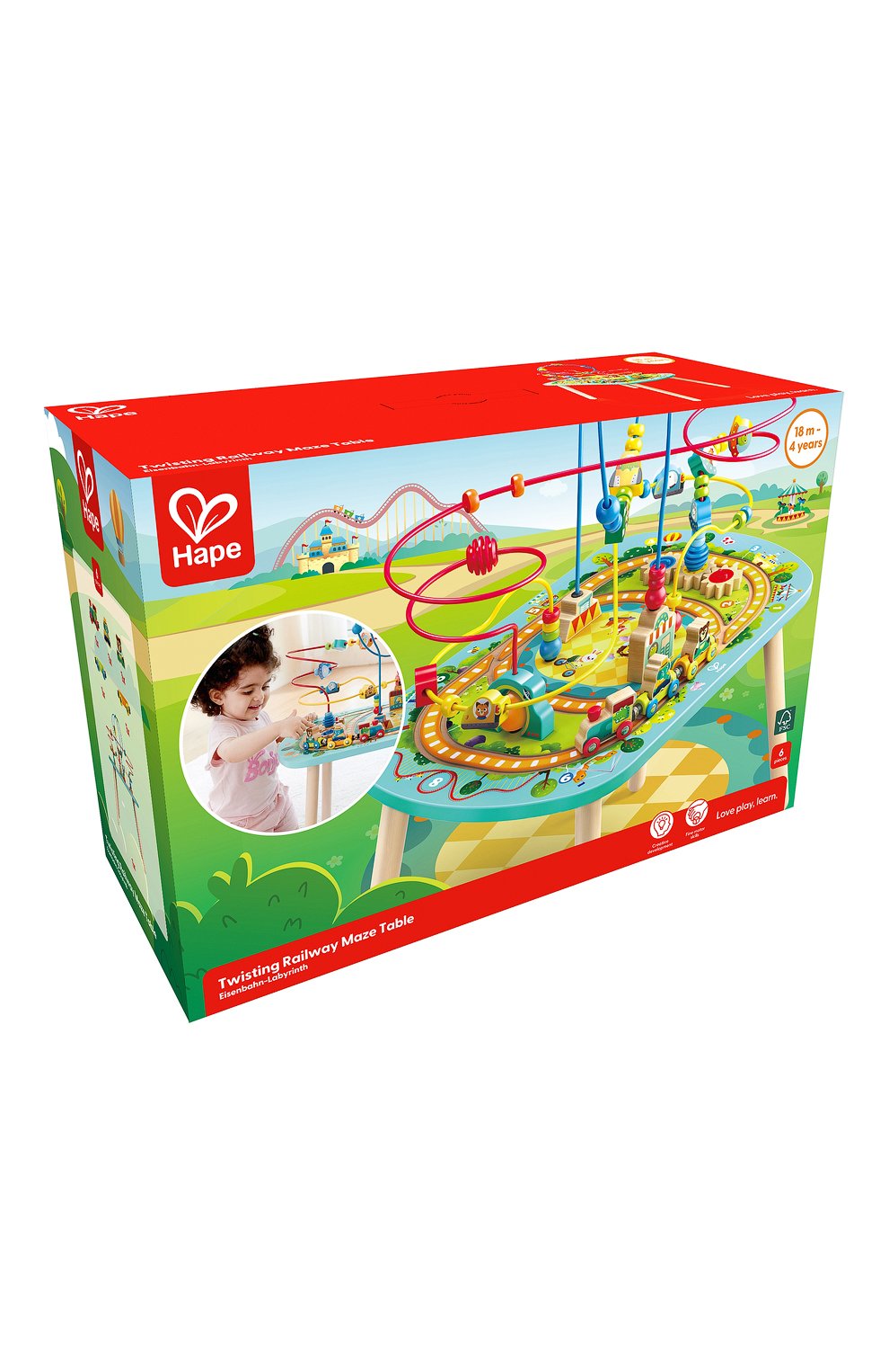 Игровой стол железная дорога HAPE, арт. E3829_HP, фото 5