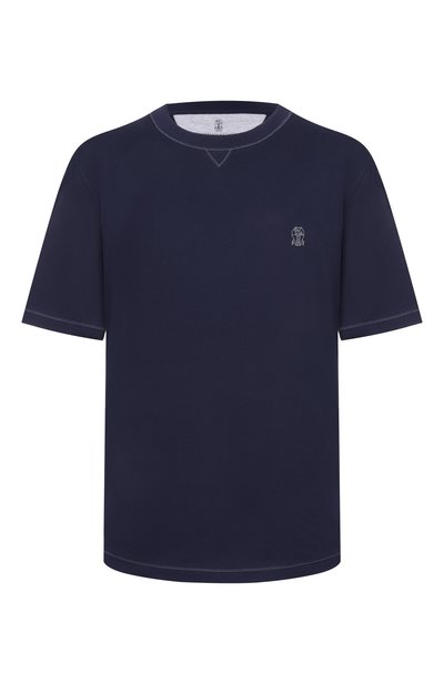 Мужская хлопковая футболка BRUNELLO CUCINELLI, арт. M0B131328W