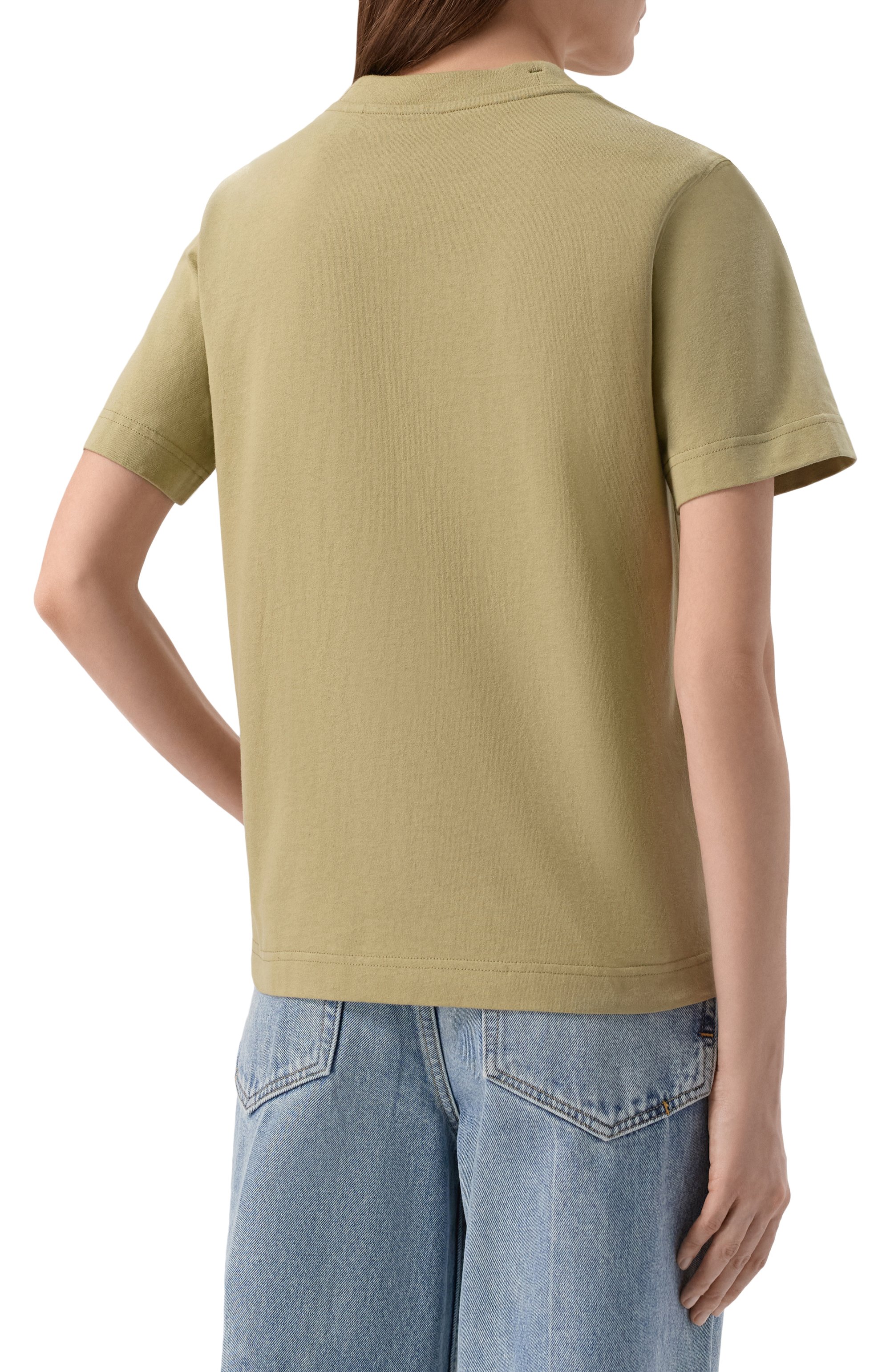 Хлопковая футболка BURBERRY, арт. 8119404, фото 4