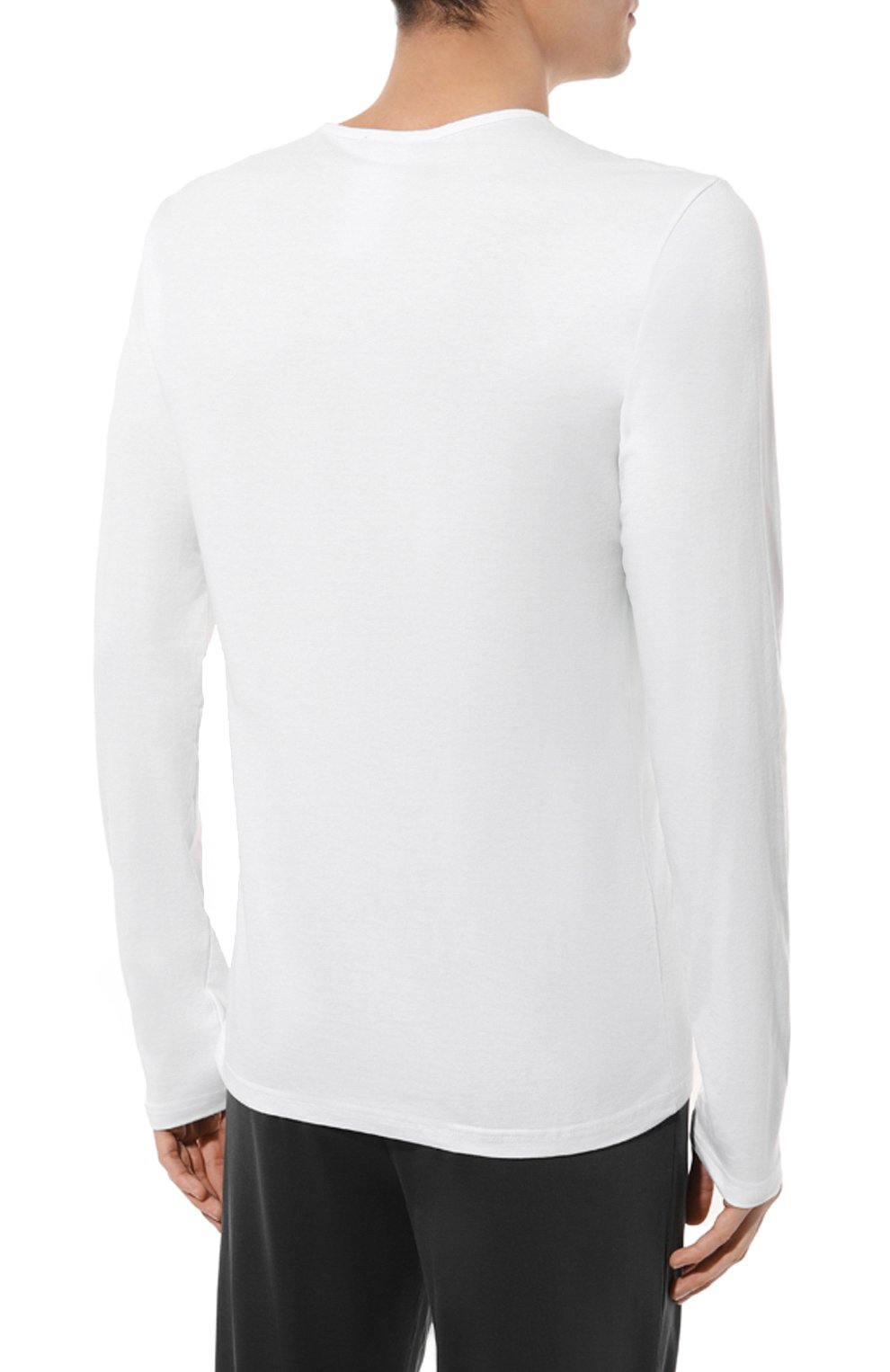 Хлопковый лонгслив VERSACE, арт. AUU01007/1A10011, фото 4