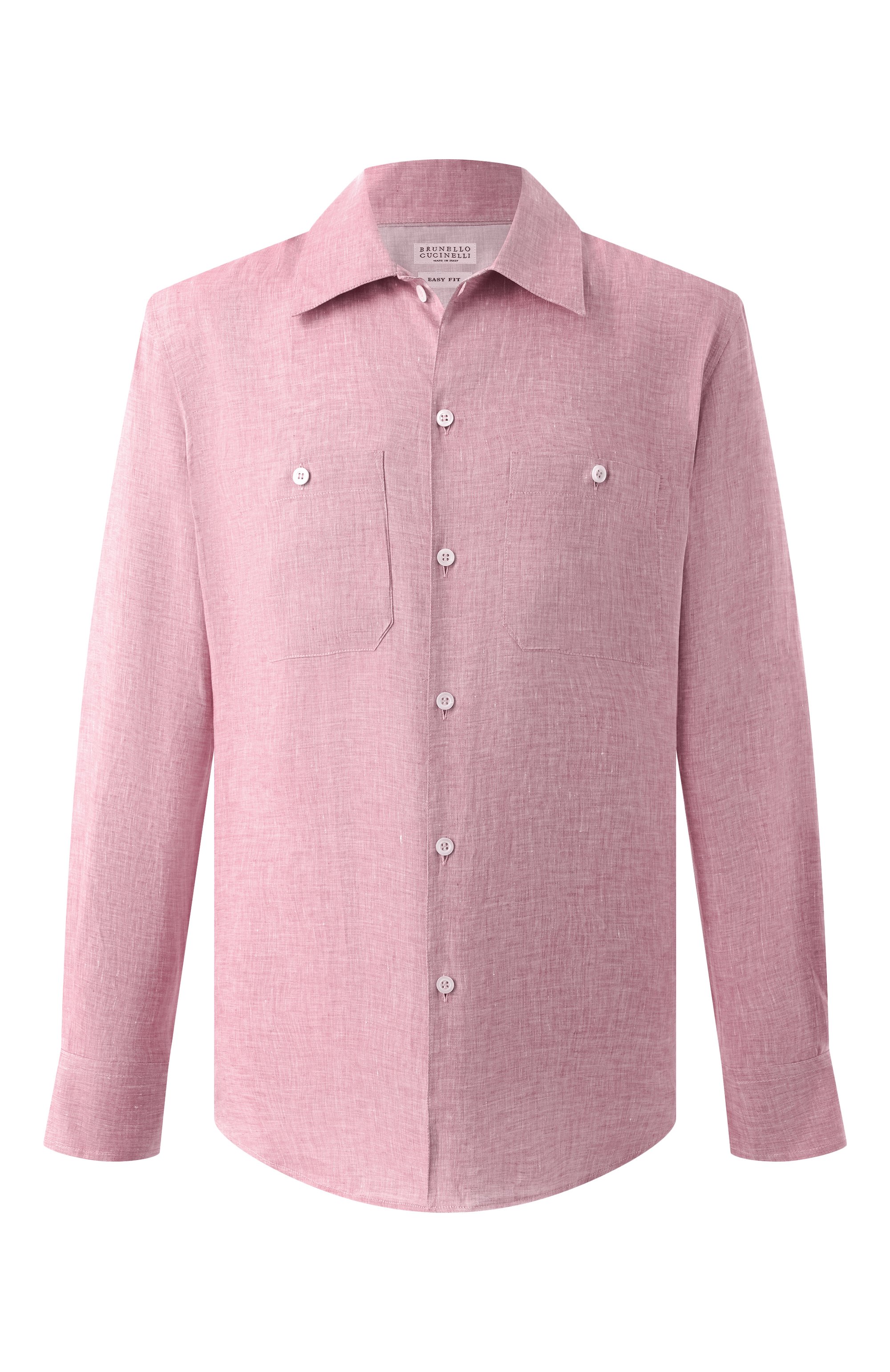 Льняная рубашка BRUNELLO CUCINELLI, арт. MM6840658, фото 1