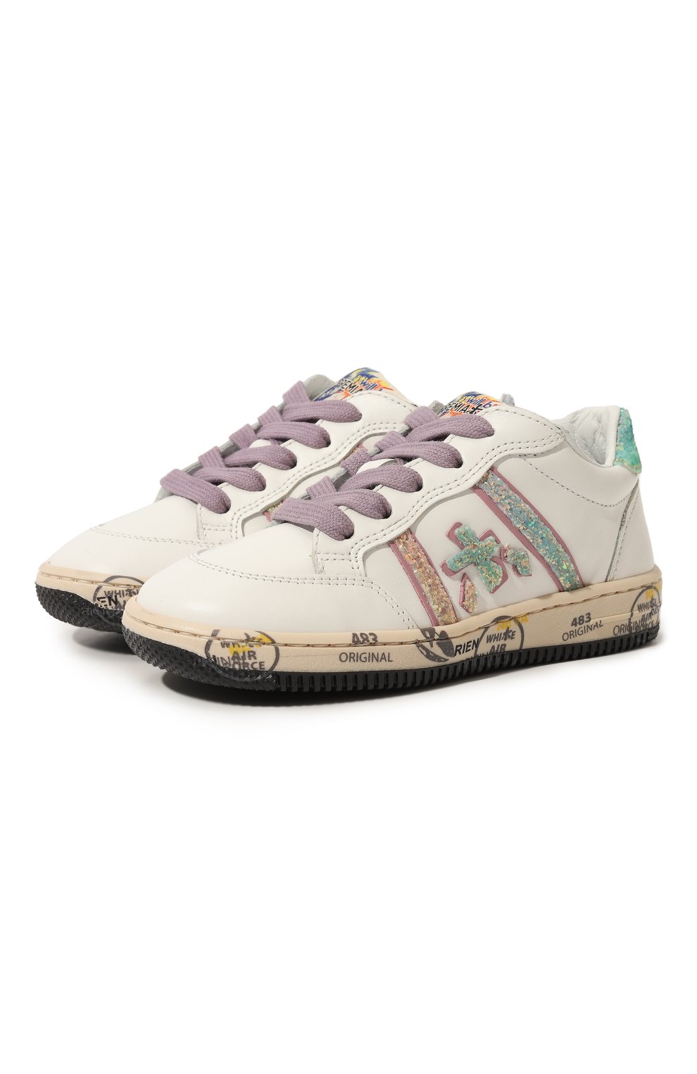 Кожаные кеды PREMIATA WILL BE, арт. 18311858/WALLY/20-26, фото 1