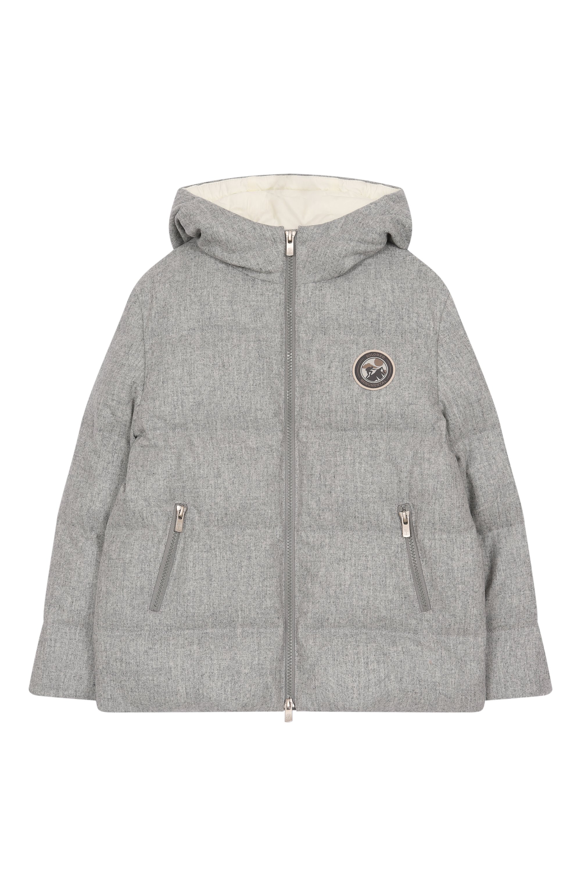 Шерстяной пуховик BRUNELLO CUCINELLI, арт. B038PJ334B, фото 1